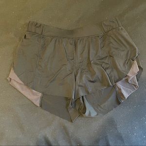 Black lululemon shorts